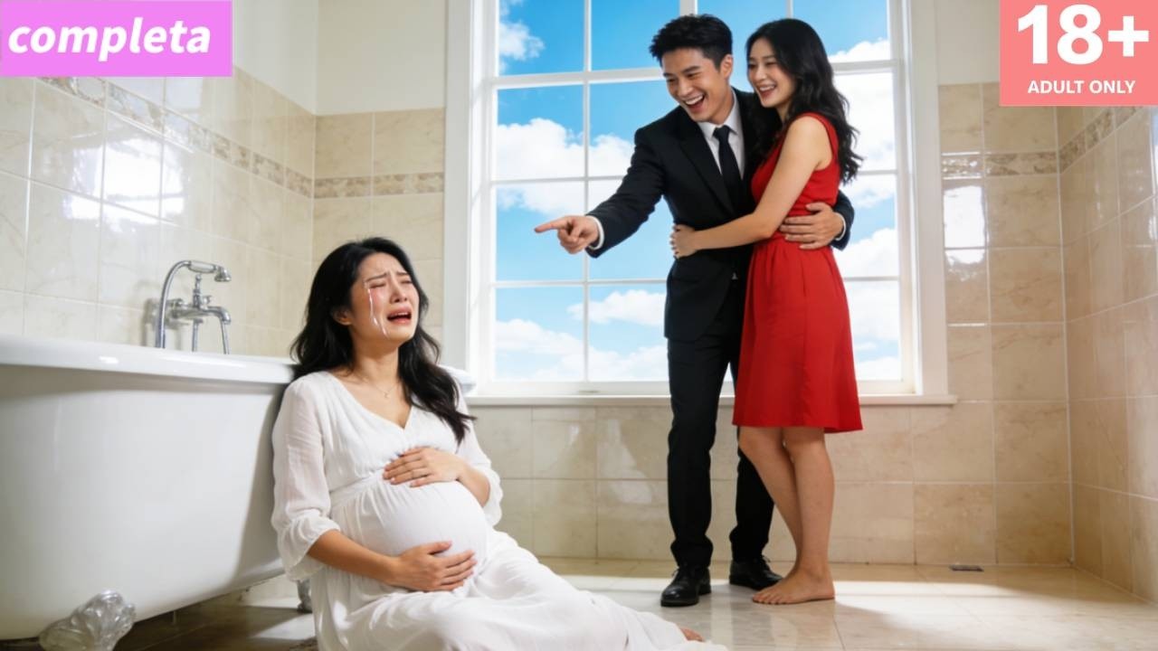 Esposa grávida de 7 meses foi empurrada pelo marido.Ela se casou com o CEO e ele se arrependeu muito