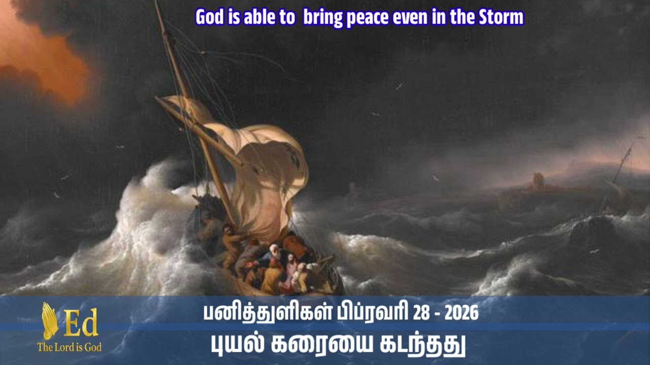 பனித்துளிகள் /பிப்ரவரி 28 - 2026 /புயல் கரையை கடந்தது @edthelord162