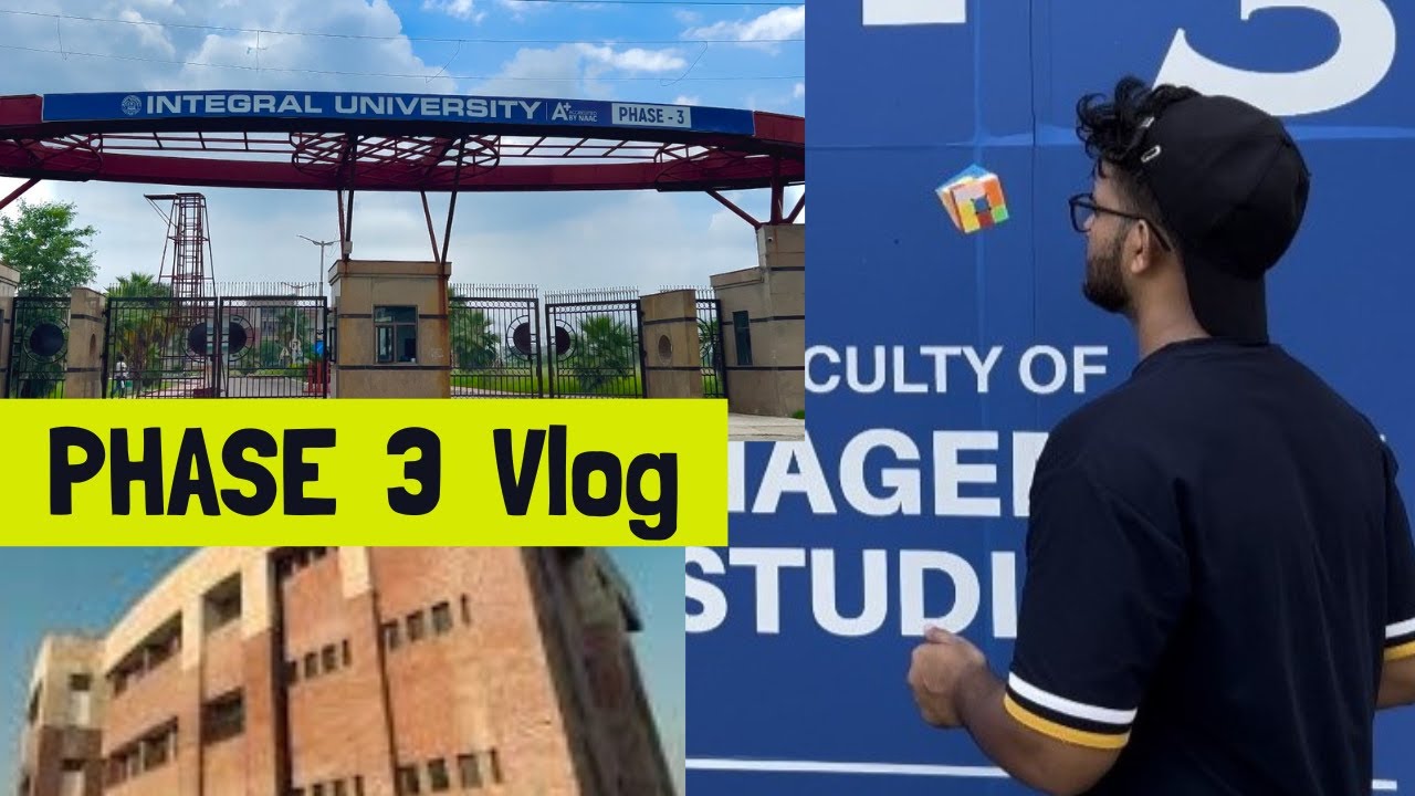 COLLEGE TOUR || PHASE 3 || integral University Lucknow || BOYS HOSTEL