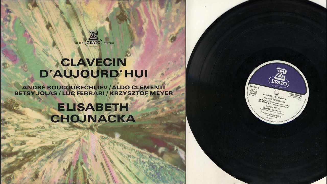 Elisabeth Chojnacka (harpsichord) Clavecin d'aujourd'hui