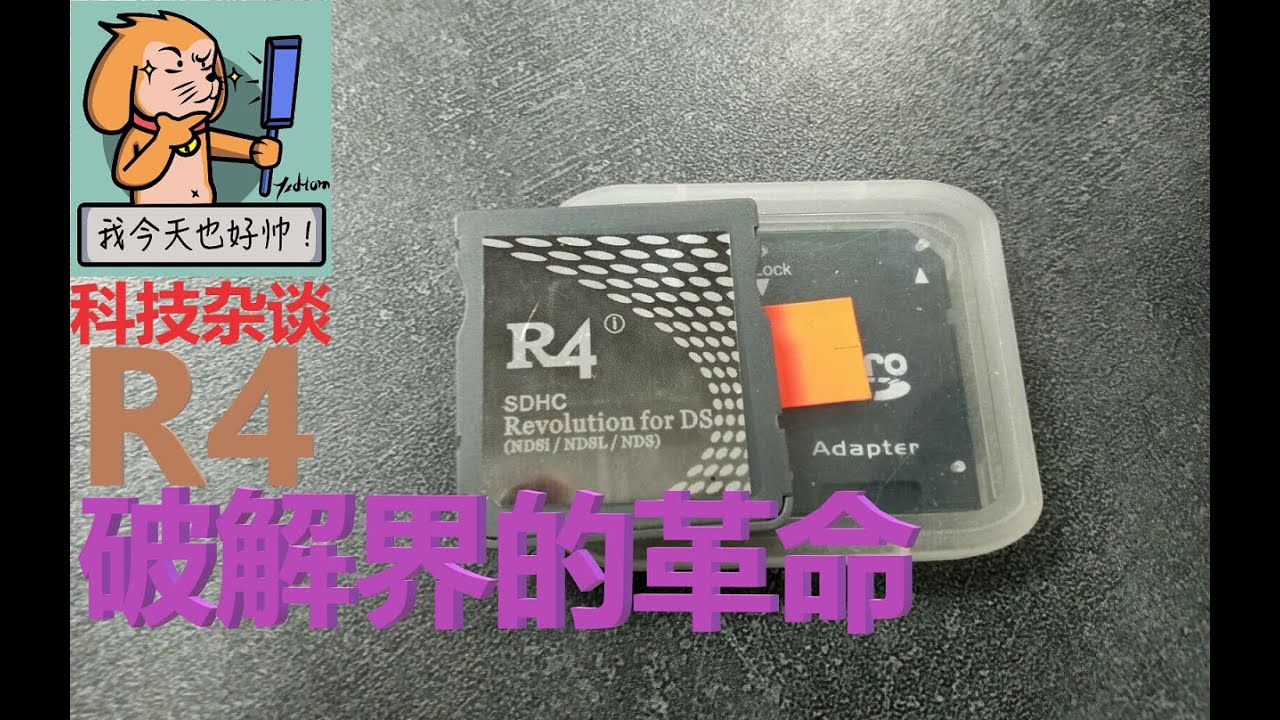 【科技杂谈85】任天堂NDS掌机发展史第四期——R4,改变世界的烧录卡（NDS历史）