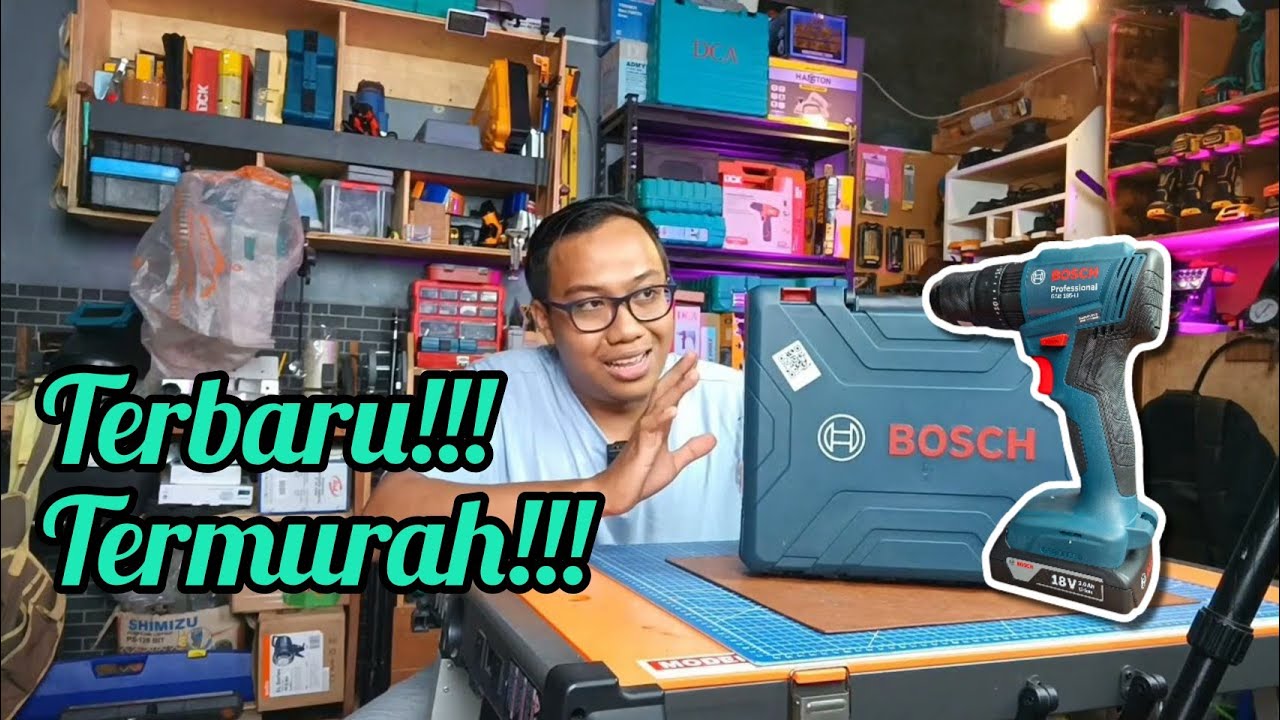 bor bosch termurah!! || bosch GSB185 LI cordless brushless impact drill