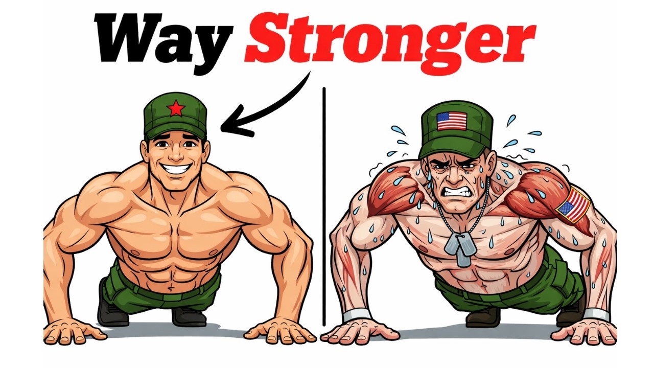 The Soviets Knew Something About Push Ups We Didn't (Muscle Building Explained)