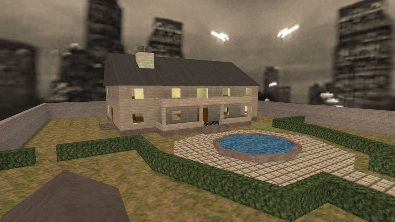 OLD BUT GOLD GAMES #1 (Cs 1.6 Mansion Map)