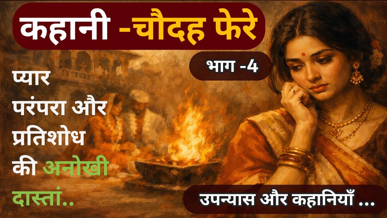 उपन्यास- चौदह फेरे, लेखिका -शिवानी, एक दिलचस्प कथा ।। Choudh fere. Shivani #हिंदीसाहित्य 