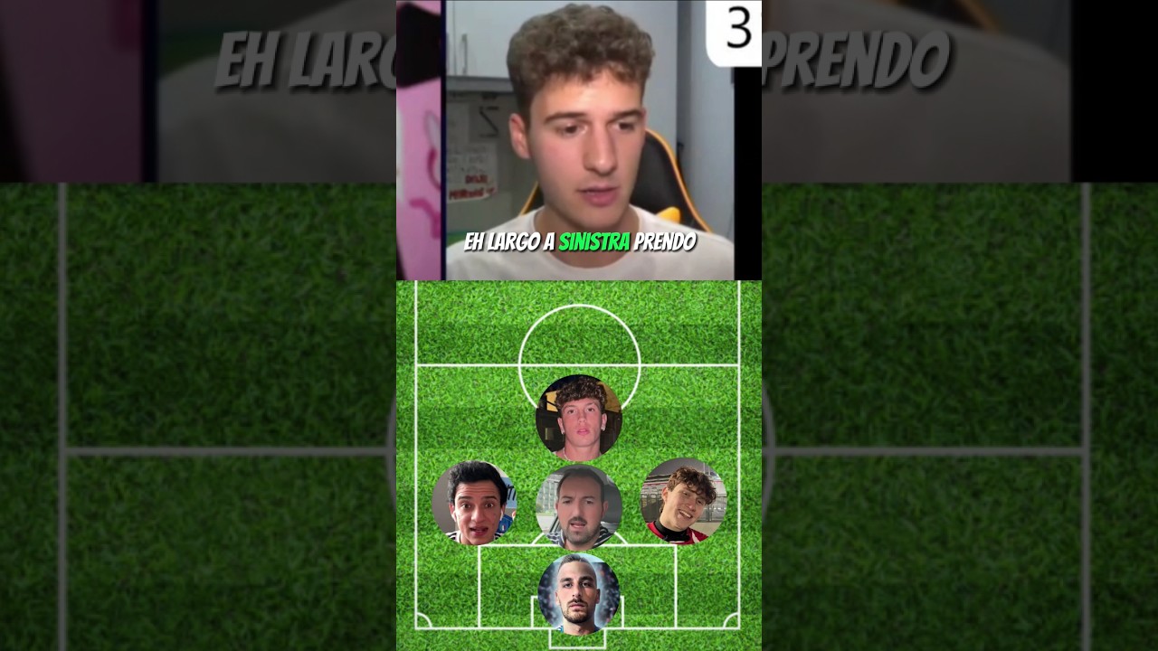 THE TOP 8 OF THE YOUTUBER LEAGUE ACCORDING TO FEDERICO MARCONI #shorts #ocwsport #youtuberleague ...
