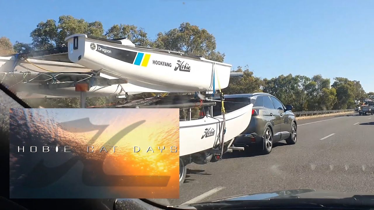 HOBIE CAT DAYS - The Road to Jervis Bay and Hobie Wave Challenge (Novelty Race in Bath Tub 30kts )