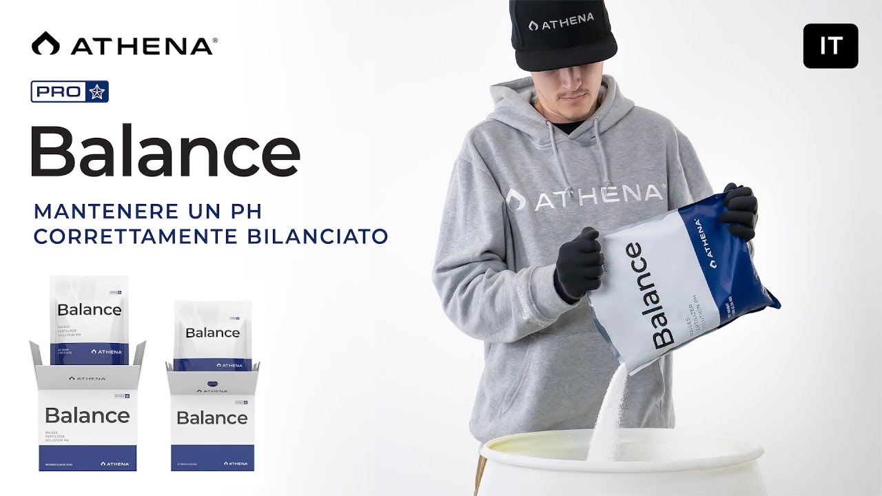 Athena Pro Balance – Mantenere un pH correttamente bilanciato