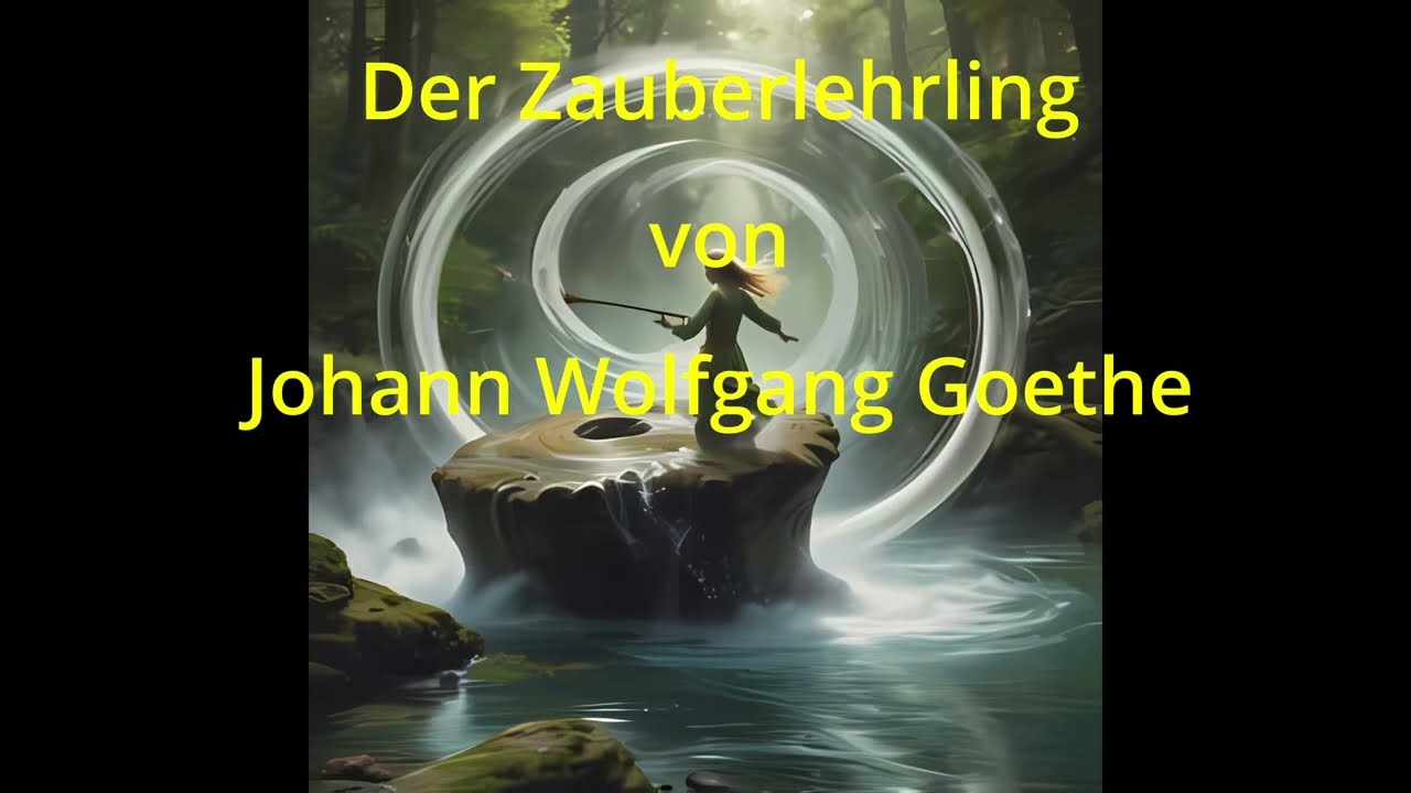 Der Zauberlehrling - Johann Wolfgang von Goethe 