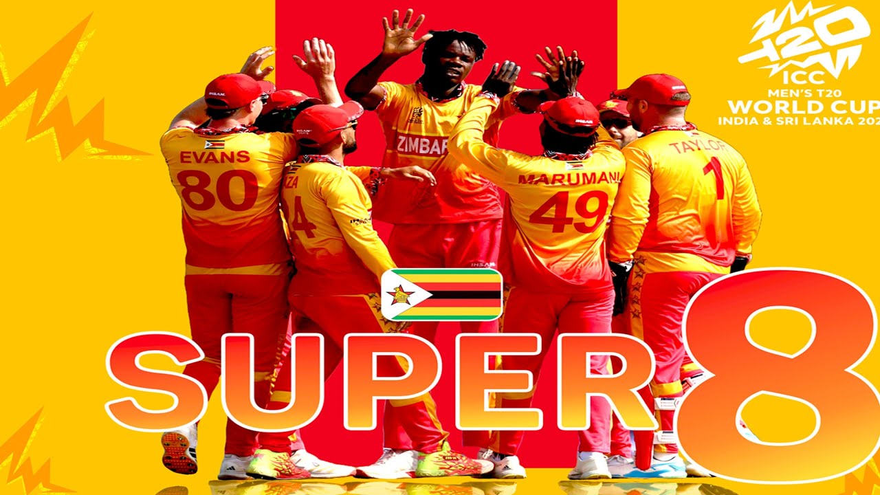 khelo Pakistan  is live! Zimbabwe knocked out Australia of the T20 World Cup 2026. 🏆