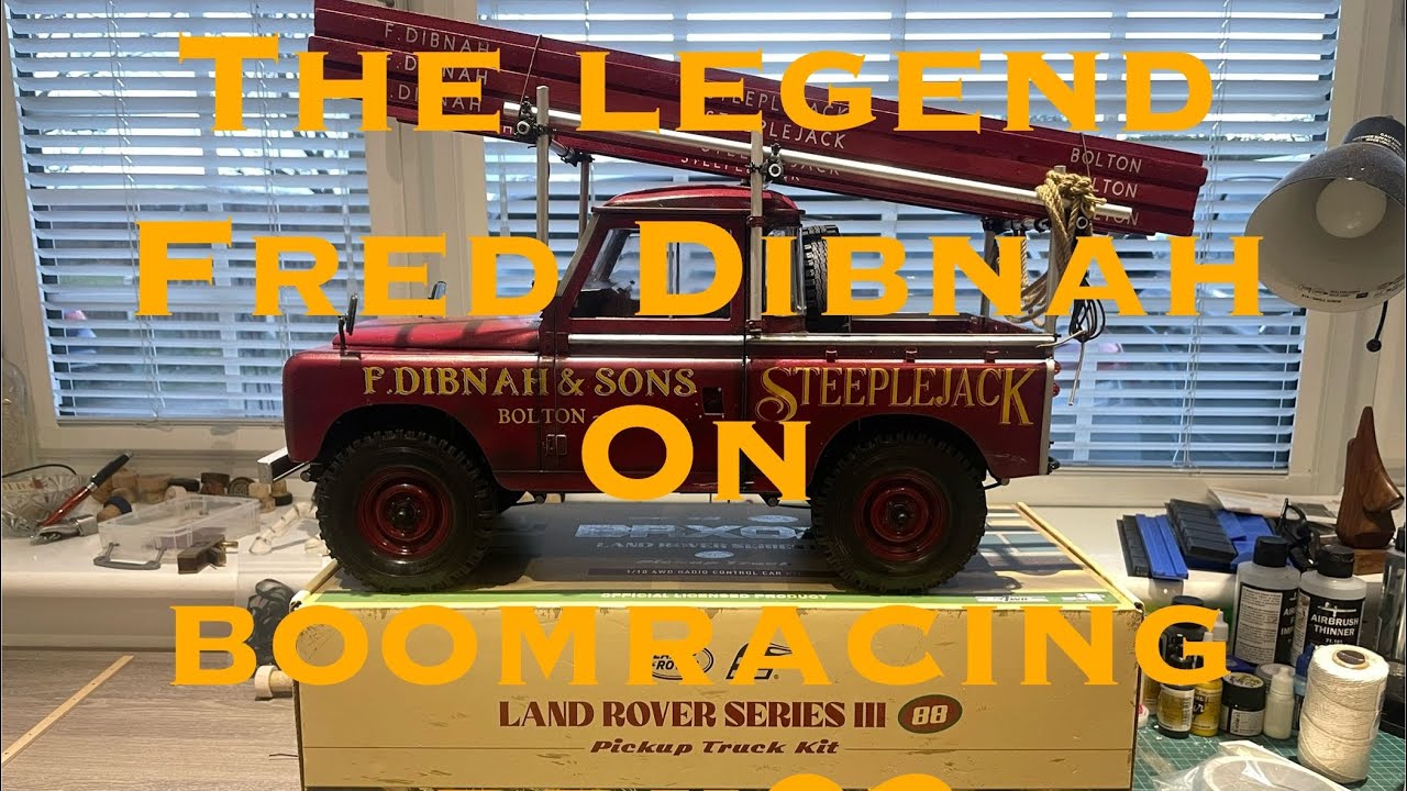 Fred Dibnah replica on Boomracing brx02 88&rdquo;