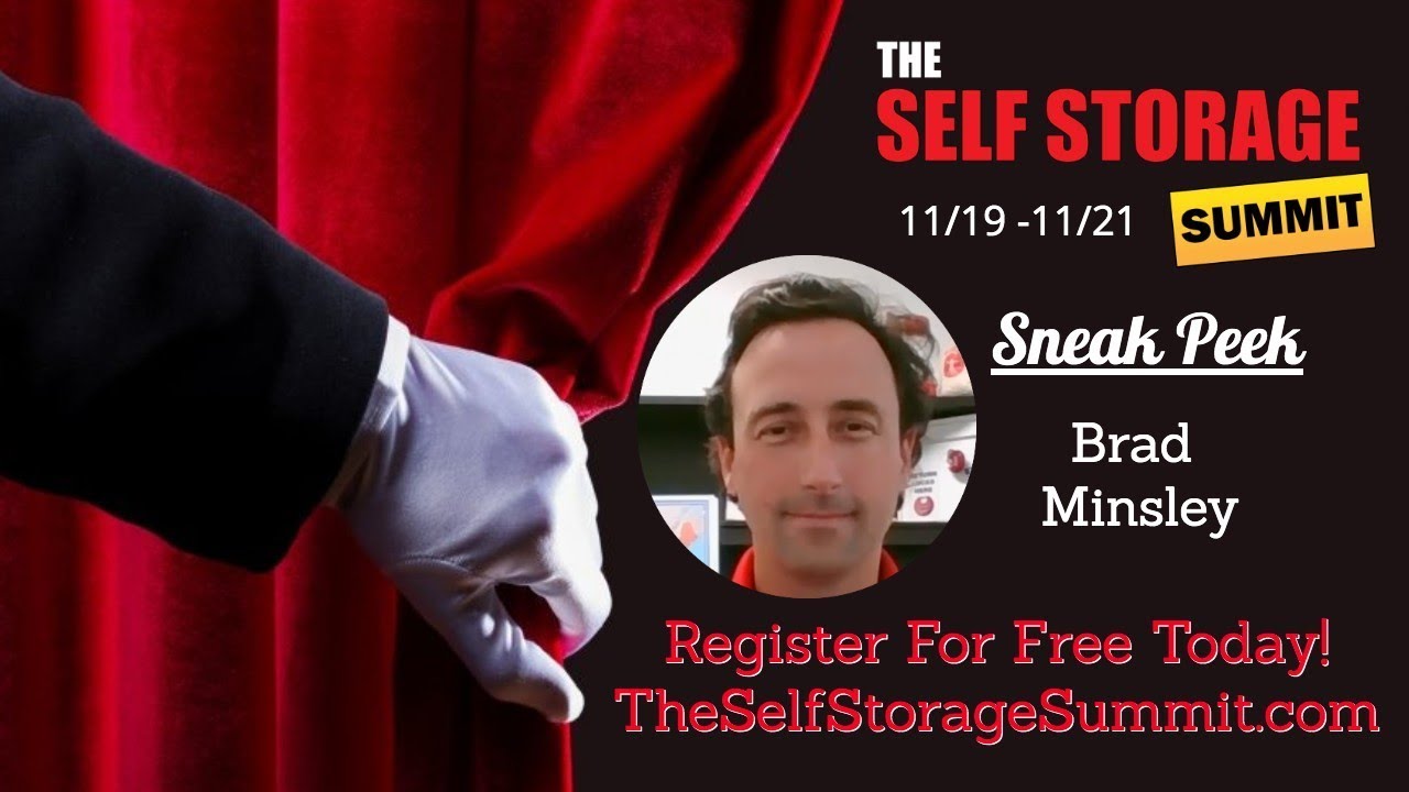 🤖 #107: Brad Minsley - The Self Storage Summit 2019 Sneak Peek