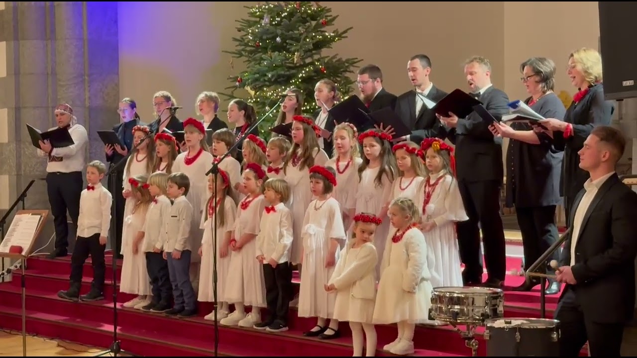 Deilig er jorden. Det Ukrainske barnekoret Credo.Dirigent Larysa Smaga Frogner kirke Oslo 06.01.2026