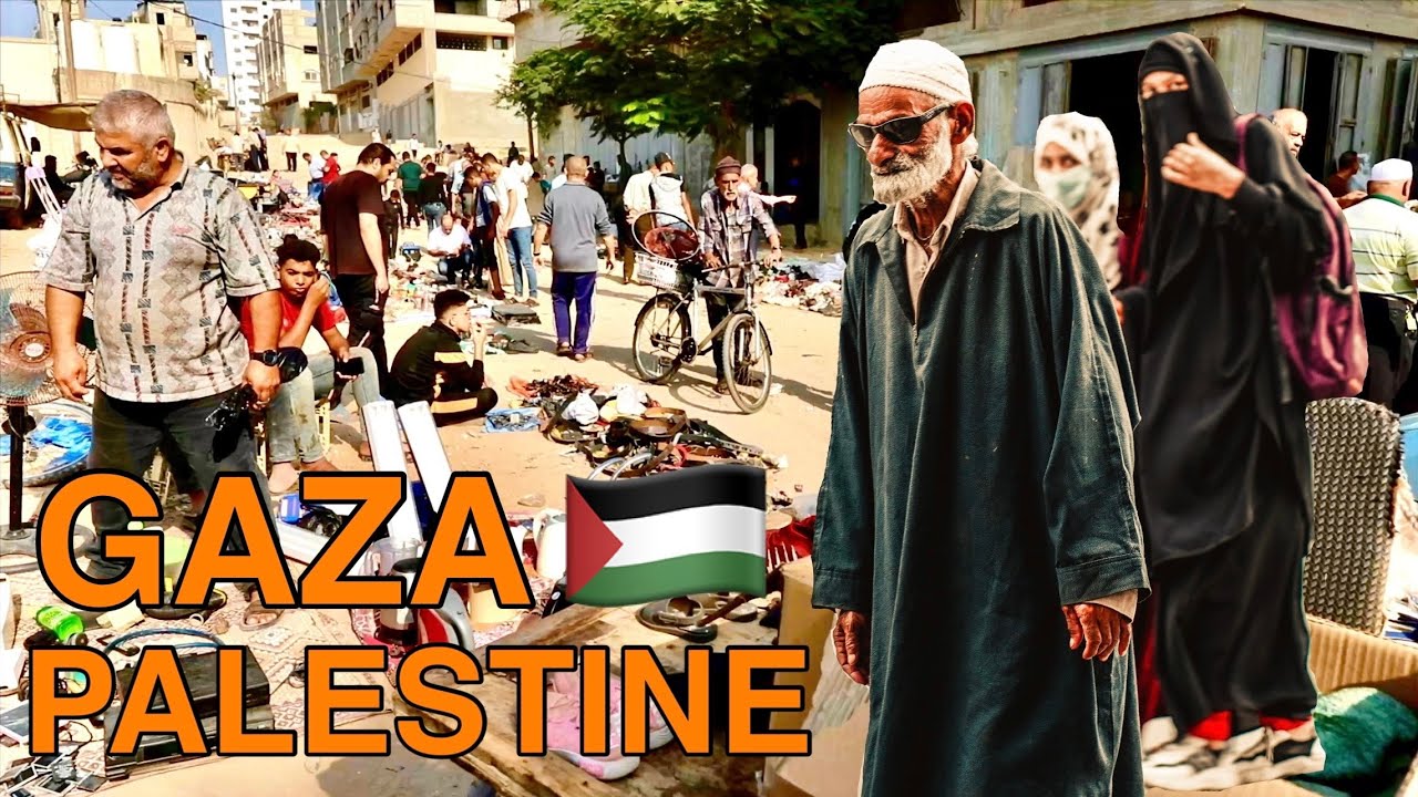 WALKING IN GAZA, PALESTINE 2023 🇵🇸