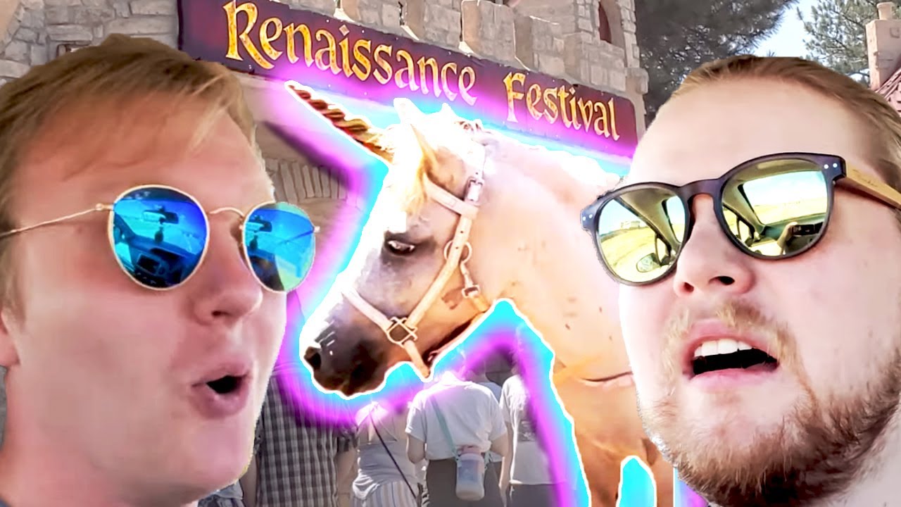 Blonde Boys get medieval