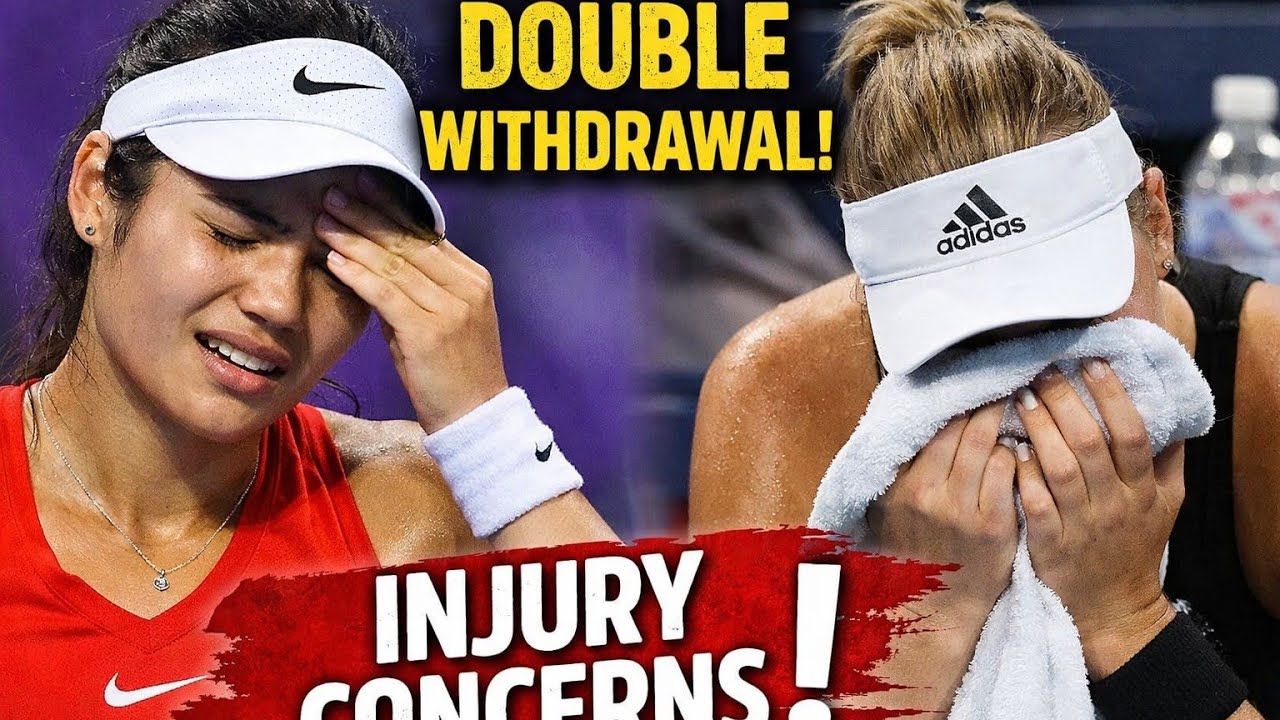 Emma Raducanu & Amanda Anisimova Shock Fans With Mid-Match Retirements at Qatar Open