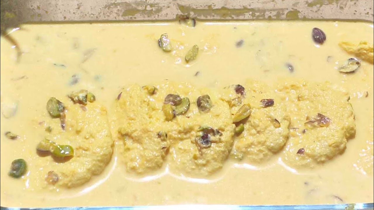 Ghar Pe banaye halwai jaise soft rasmalai!😋🤤
