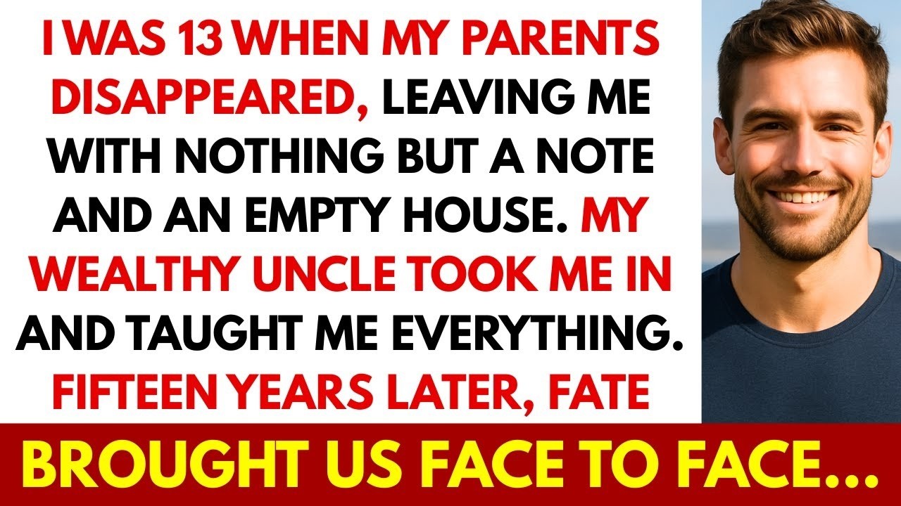 My Parents Left Me At 13. My Wealthy Uncle Raised Me. 15 Years Later, I Took Everything They Wanted