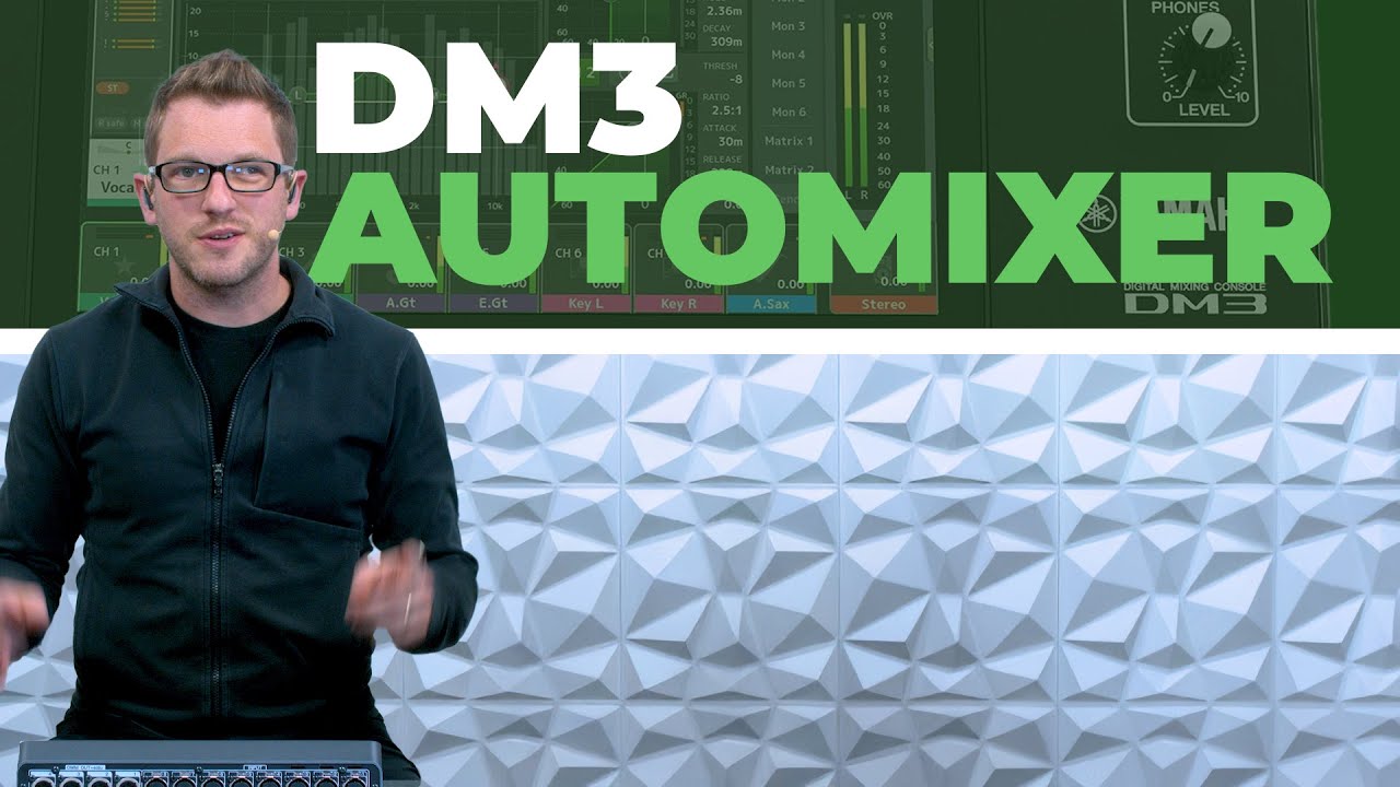 Как использовать Automixer на Yamaha DM3