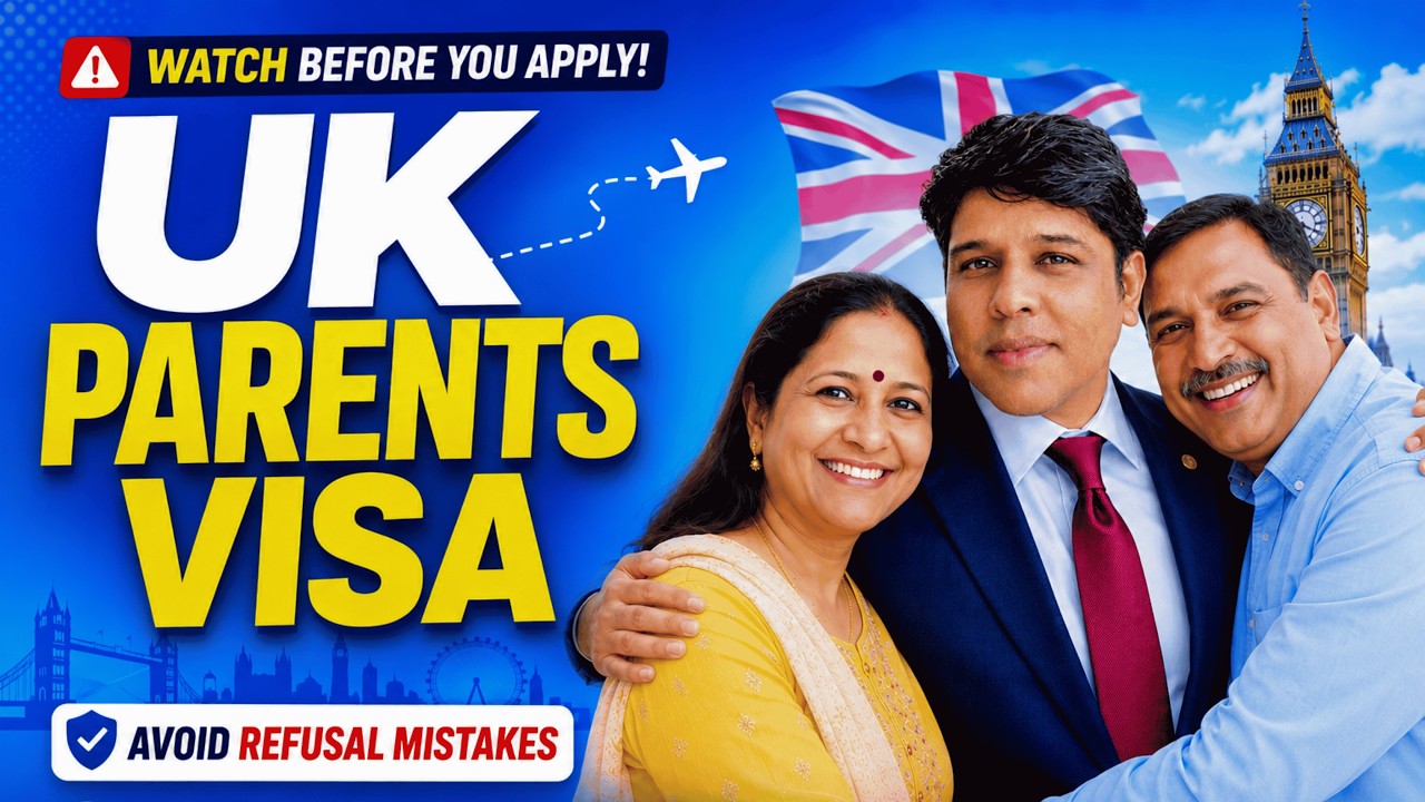 UK Visitor Visa Refusal for Retired Parents? Must Watch  Series 1 Part 1