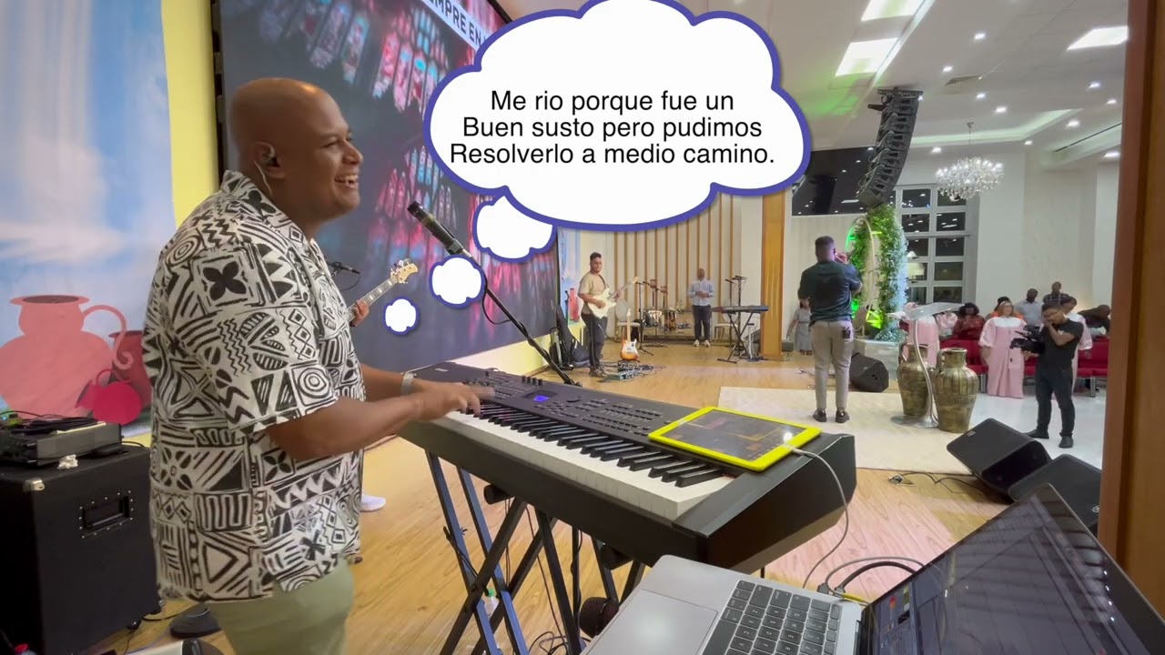 Bendeciré Key Cam, El día en que casi nos perdemos tocando. // Cales Louima Band