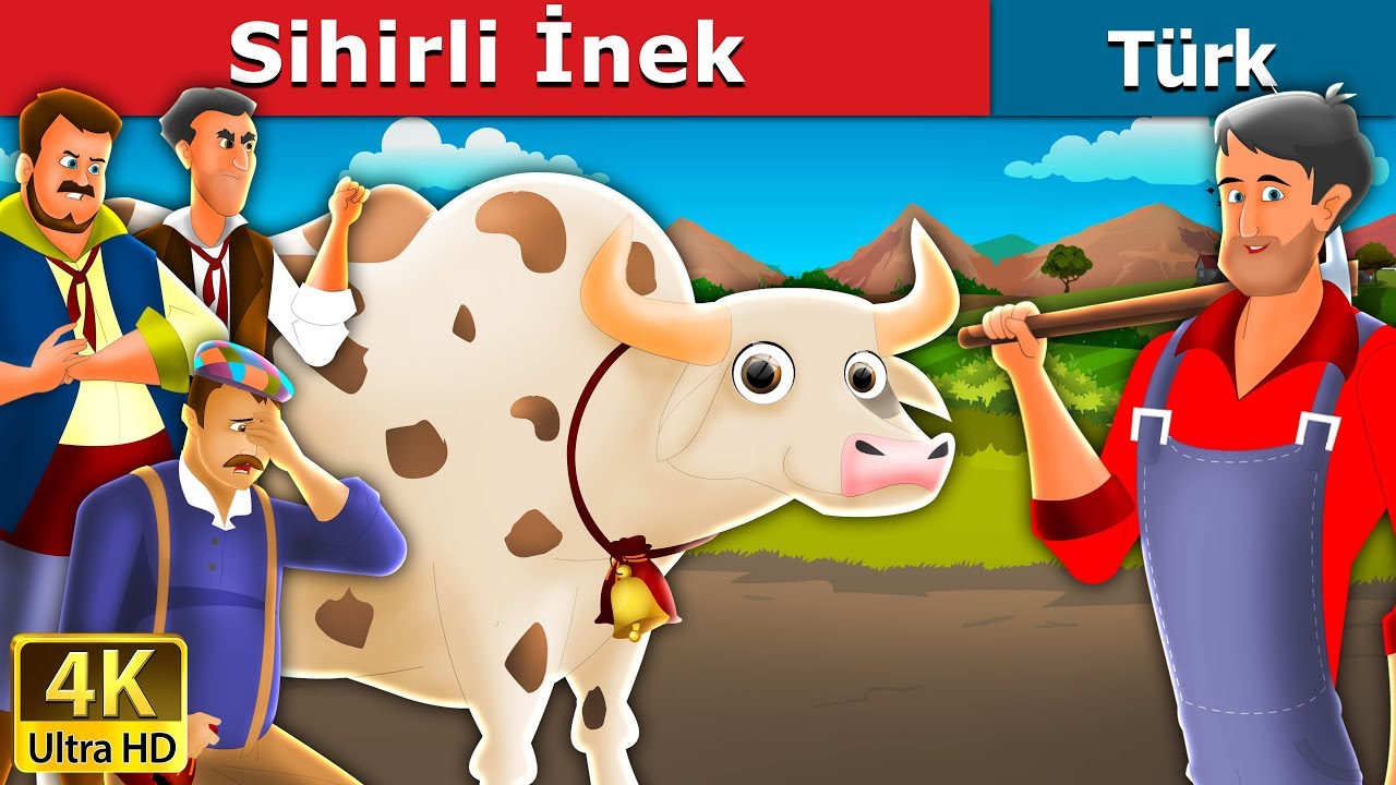 Sihirli İnek | Magic Cow in Turkish | Turkish Fairy Tales