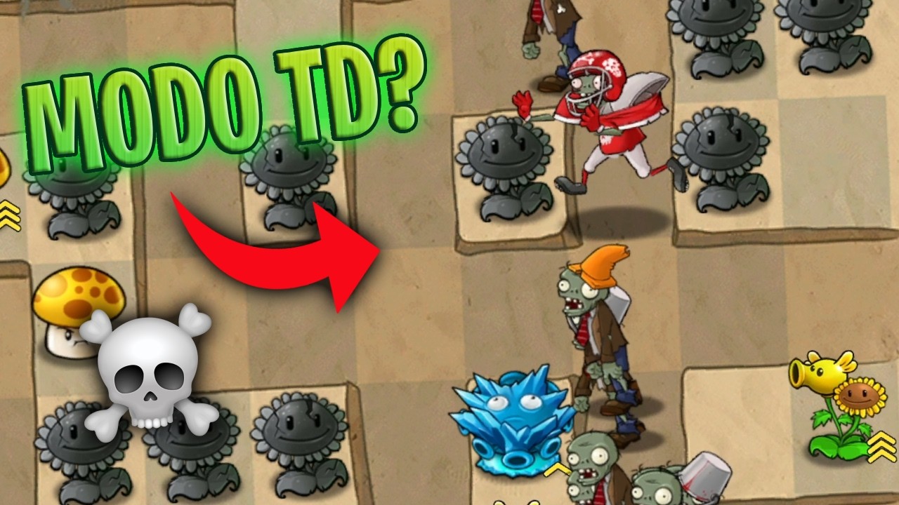 PVZ PERO ahora SÍ es un VERDADERO TOWER DEFENSE