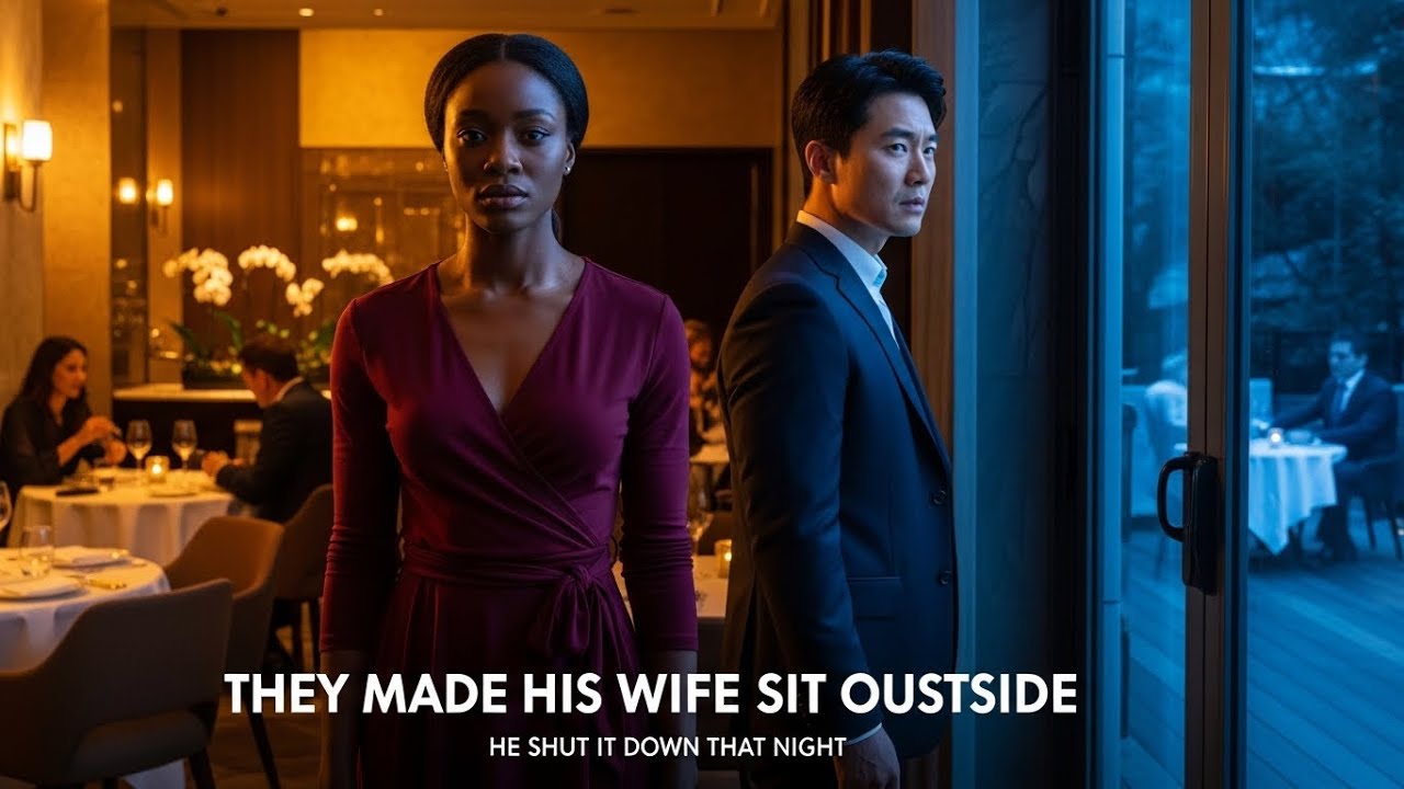 They Made His Black Wife Sit Outside — The Korean Mafia Boss Shut It Down That Night