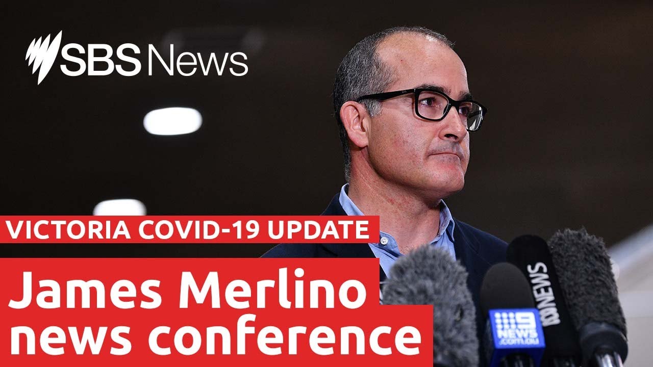COVID-19: Acting Victoria Premier James Merlino is live | SBS News