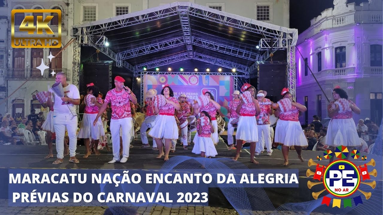 MARACATU NAÇÃO ENCANTO DA ALEGRIA NO CONCURSO DE PORTA ESTANDARTE DO RECIFE 2023