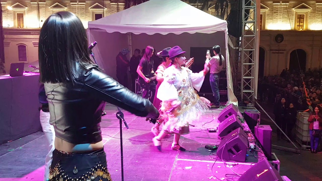 PROYECTO CORAZA fieestas de Quito 2018 plaza sto Domingo
