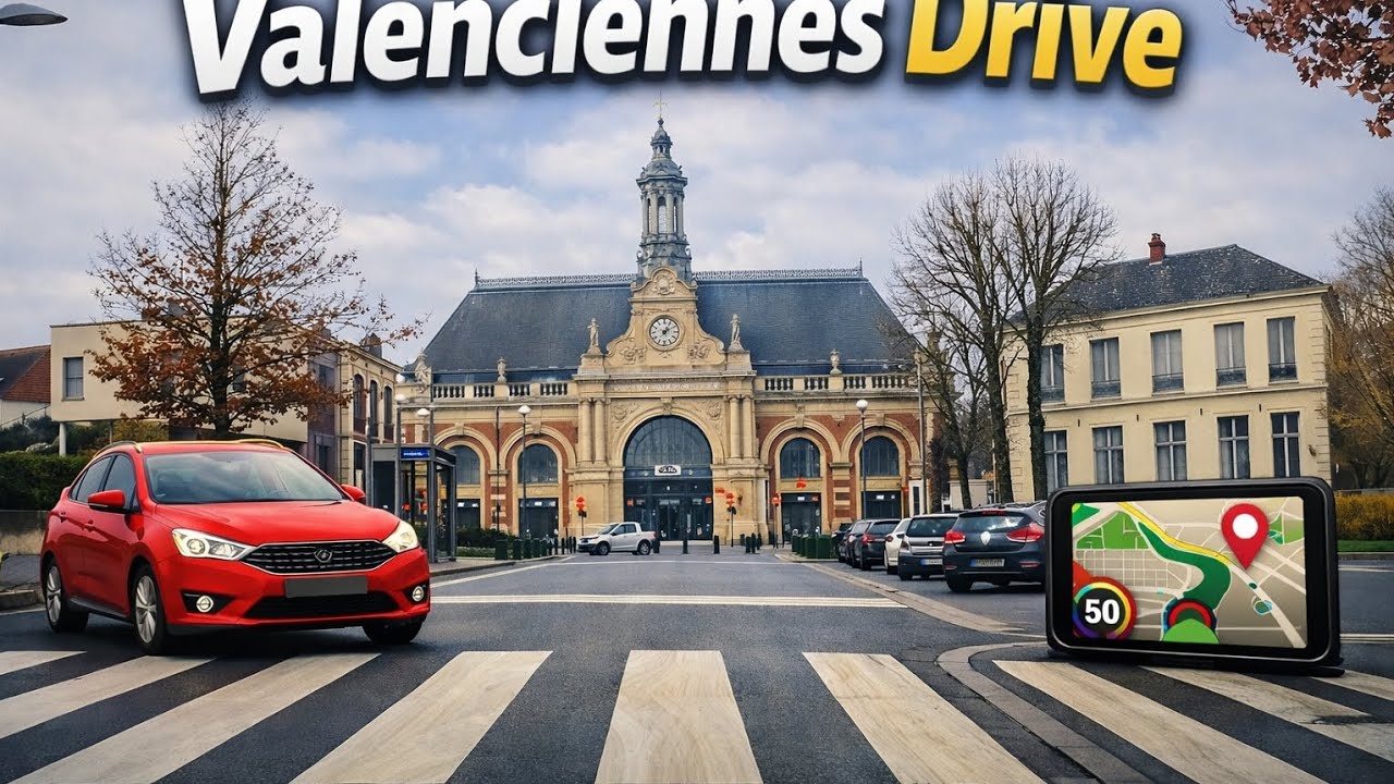 Valenciennes by Car: Explore the Streets of Northern France
