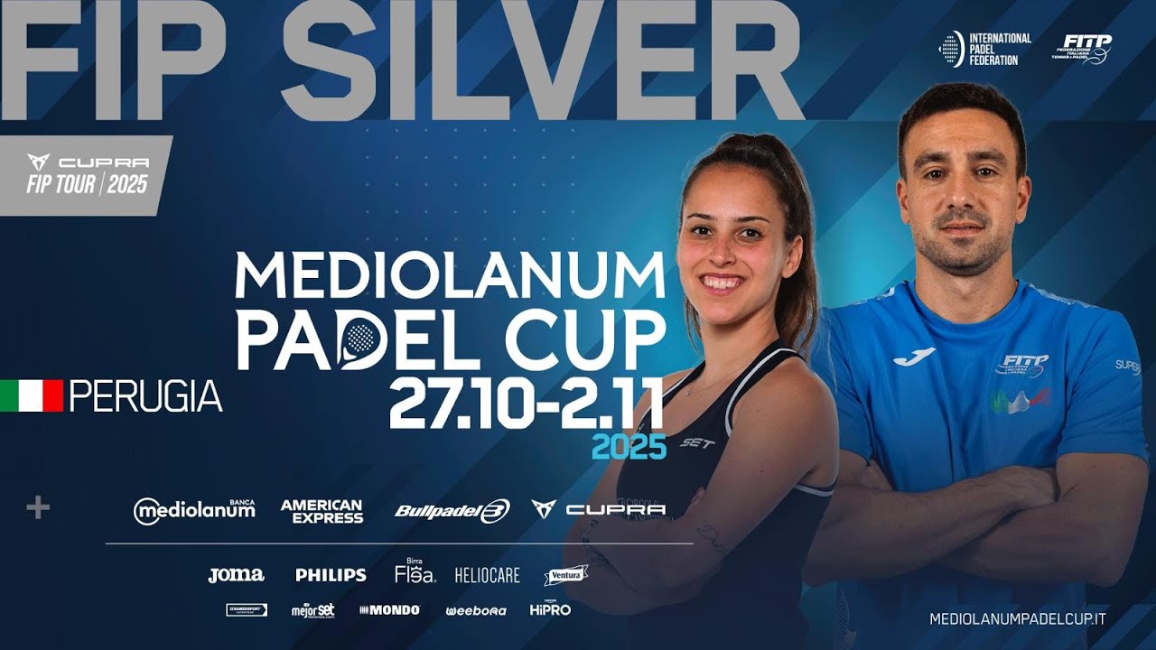 FIP SILVER MEDIOLANUM PADEL CUP PERUGIA - Finals