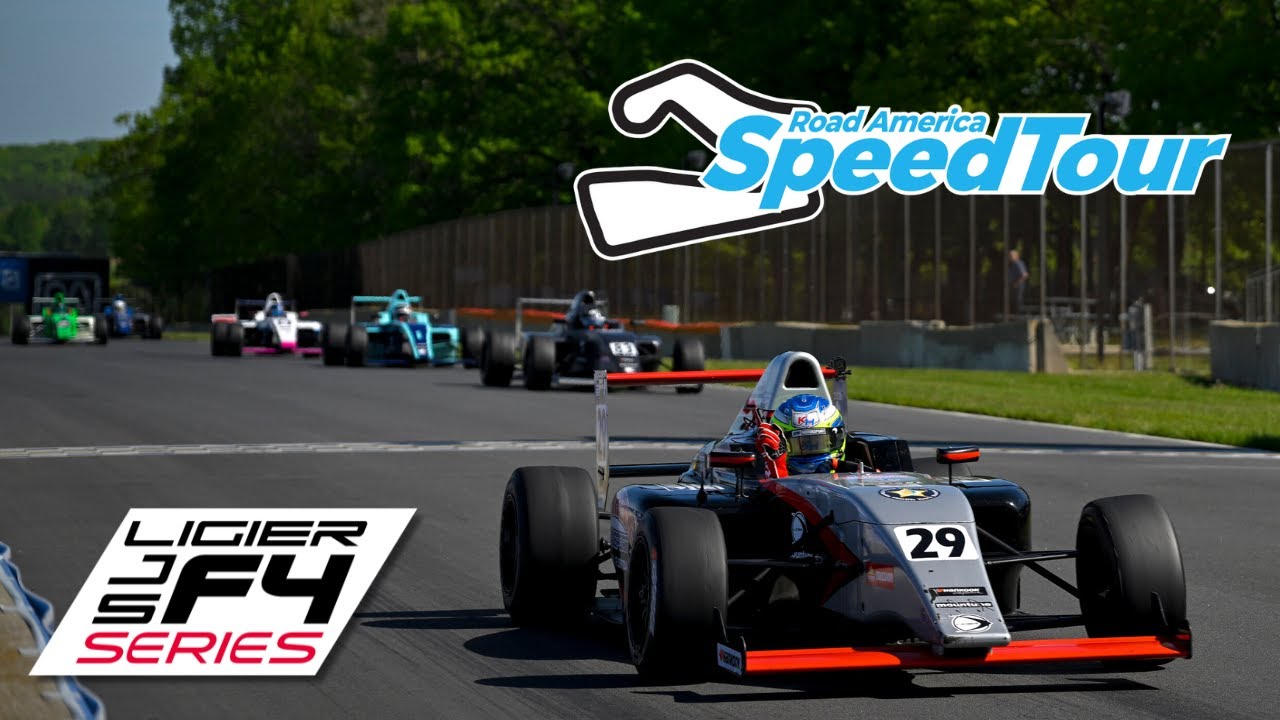 JS F4 Series 🏁 Road America SpeedTour Race 2 (Full Race)