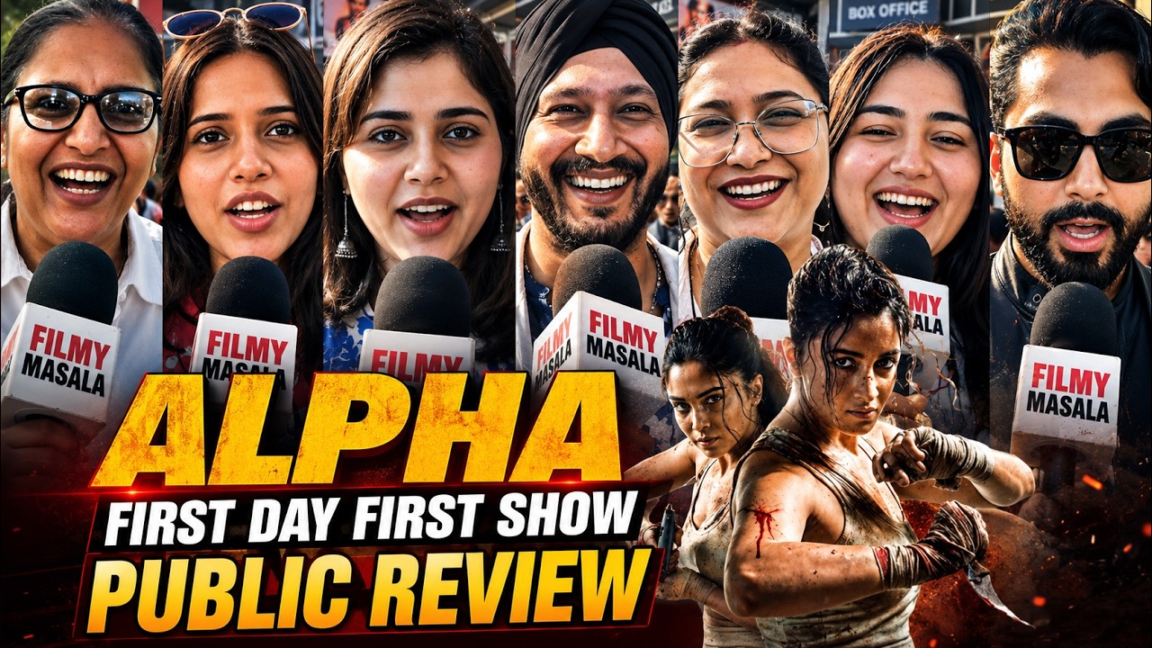 Alpha public review | first day first show | alia bhatt | sharvari | bobby deol |alpha movie review