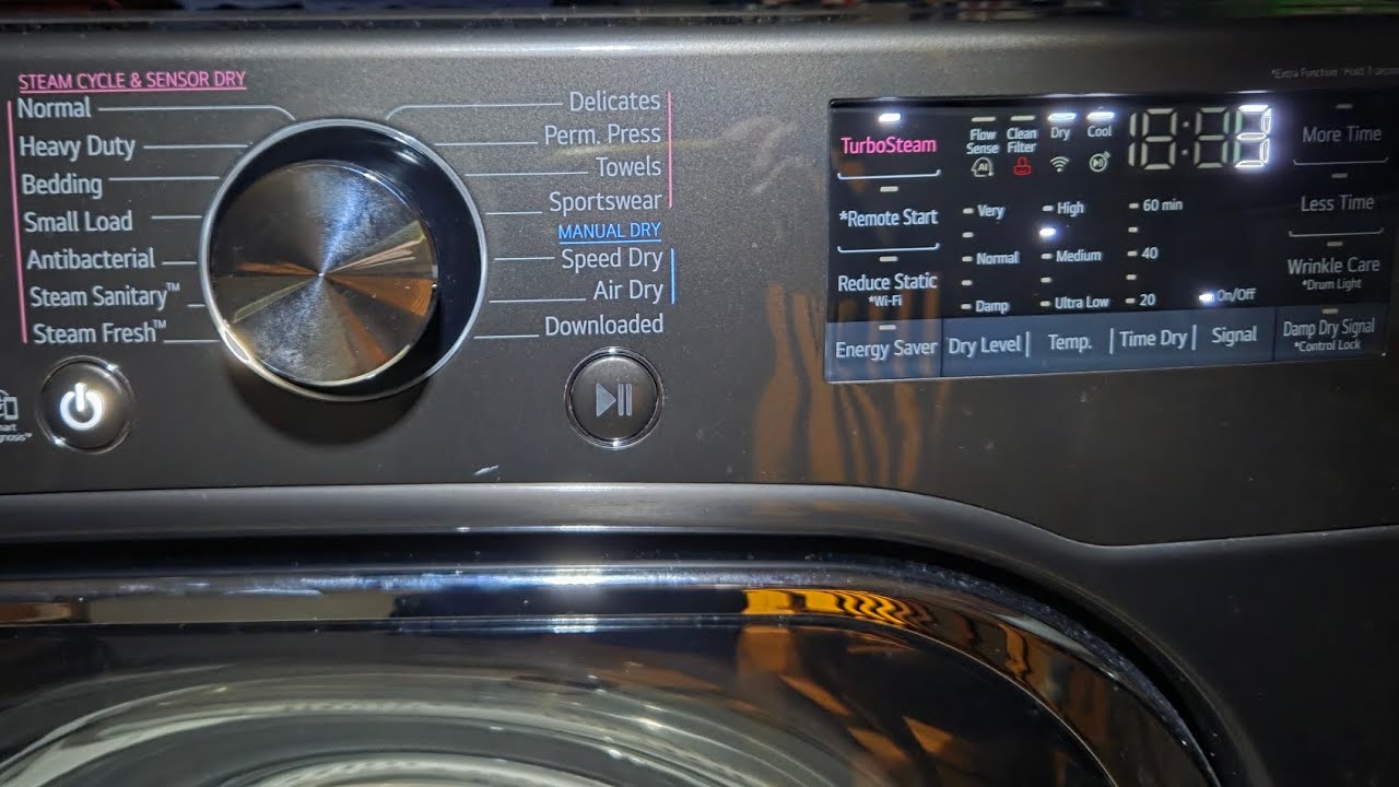 LG DLEX4500B Full Cycle, Steam Fresh