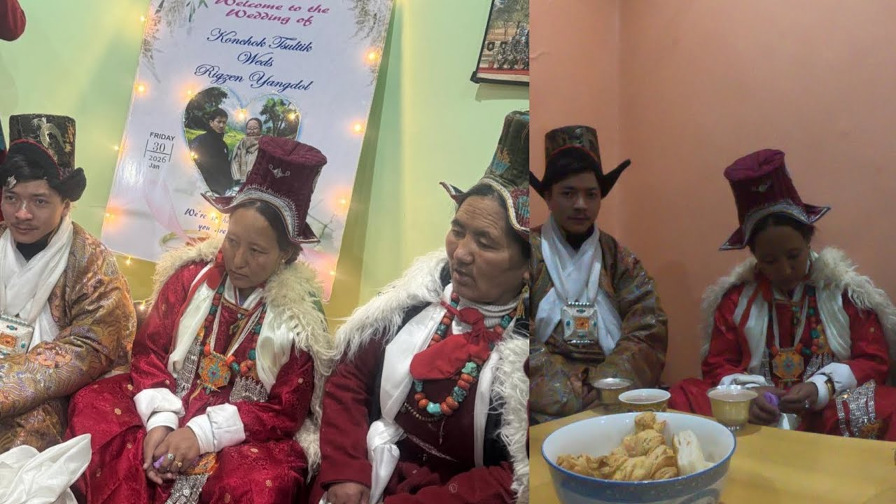Happy marriage life nono konchok and  nomo yangdol , enjoy your long life 