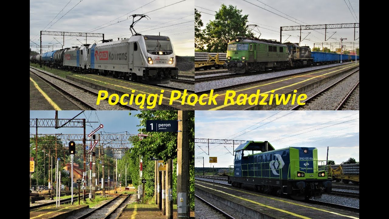 Pociągi Płock Radziwie
