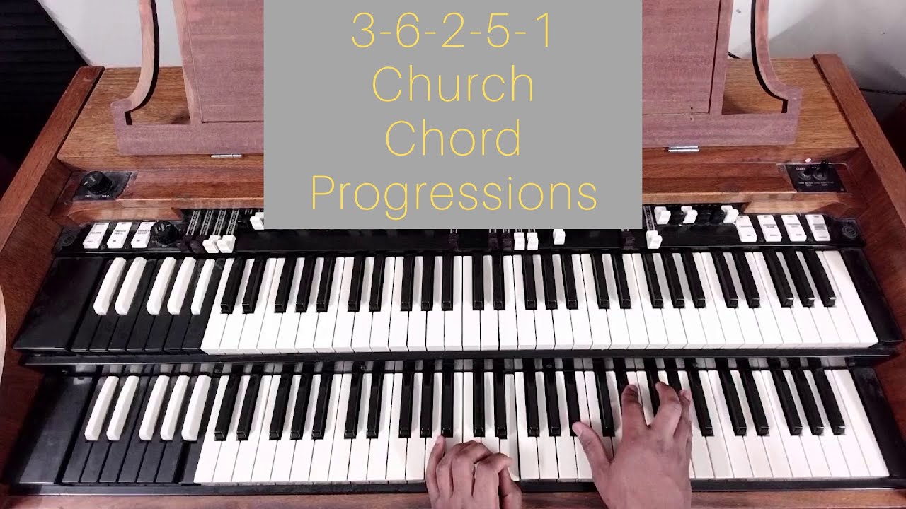 Churchy High Praise Progression | 3-6-2-5-1 | Hammond Organ Chords | E Flat