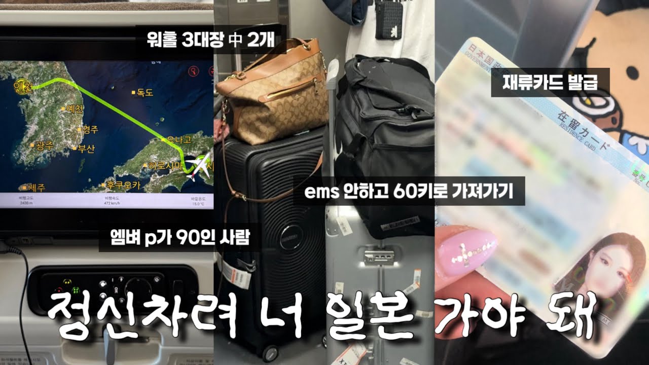 JPN) [오사카 워홀 브이로그] 워홀 첫날엔 뭐 해야 돼요? Re: 정신머리 챙기기 • 워홀 3대장 • 구약소 • 재류카드 • 통신사 개통 