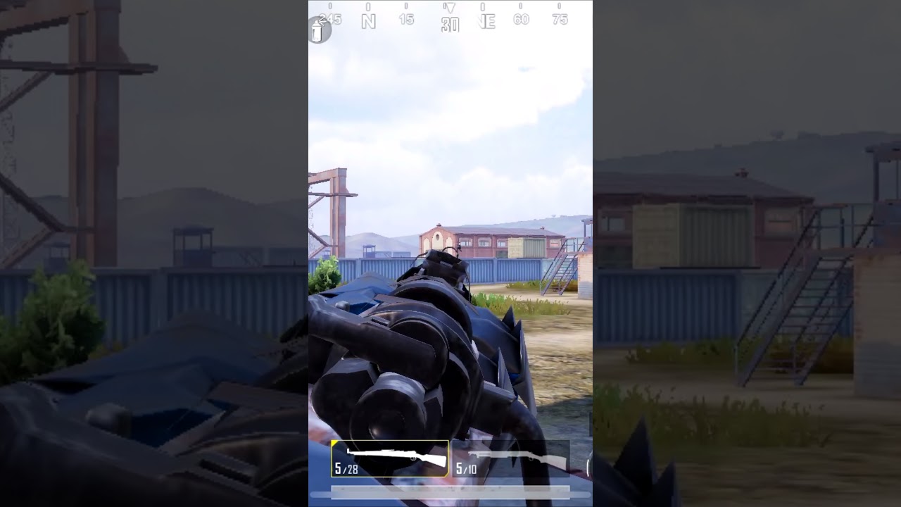 After landing Gun fight kills 🔥🔥 #bgmi #shorts #unqgaming