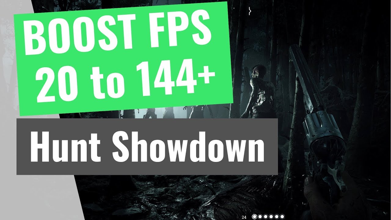 Hunt Showdown &mdash; Как ПОВЫСИТЬ FPS и улучшить производительность / ИЗБАВИТЬСЯ от зависаний на любом ПК