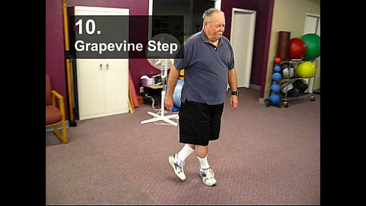 Fall Prevention Exercises (Balance Series) - Grapevine Step