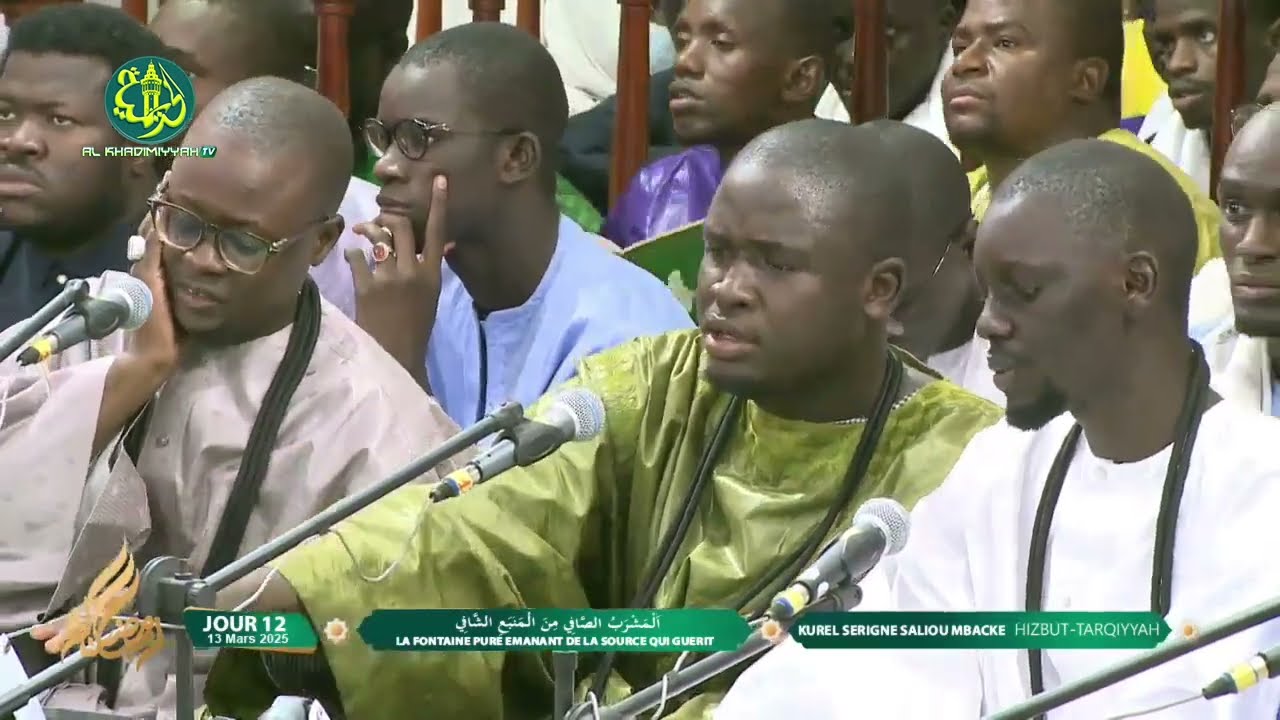 Prestation Qacaid du Kurel SERIGNE SALIOU de Hizbut Tarqiyyah - 12em Jour Ramadan 1446H