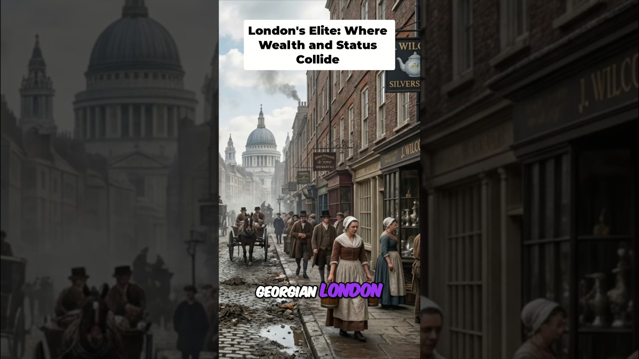 A Walk Along Cheapside 1746! The ”Oxford” Street of Georgian London! 