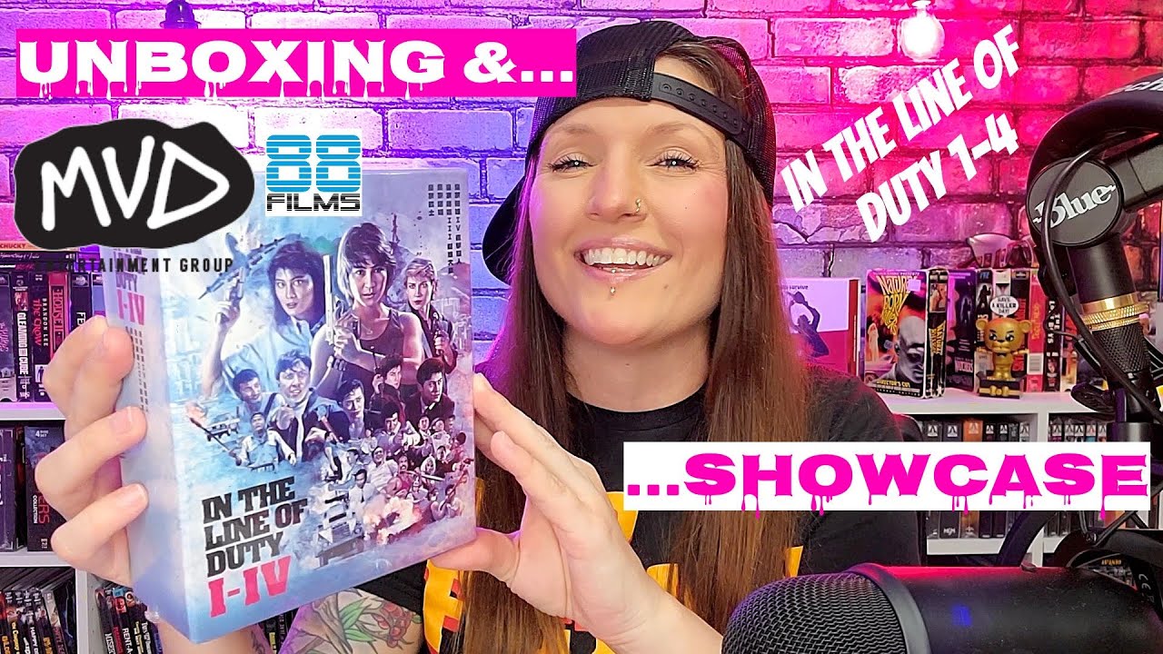 Unboxing In The Line of Duty Boxset (2023) | 88 Films | My Killer Podcast