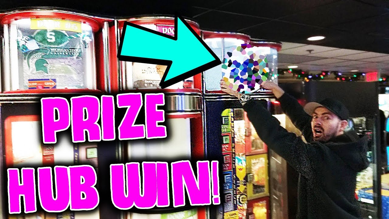 I Won This Big Ticket Prize From The Arcade Prize Hub Machine! ArcadeJackpotPro