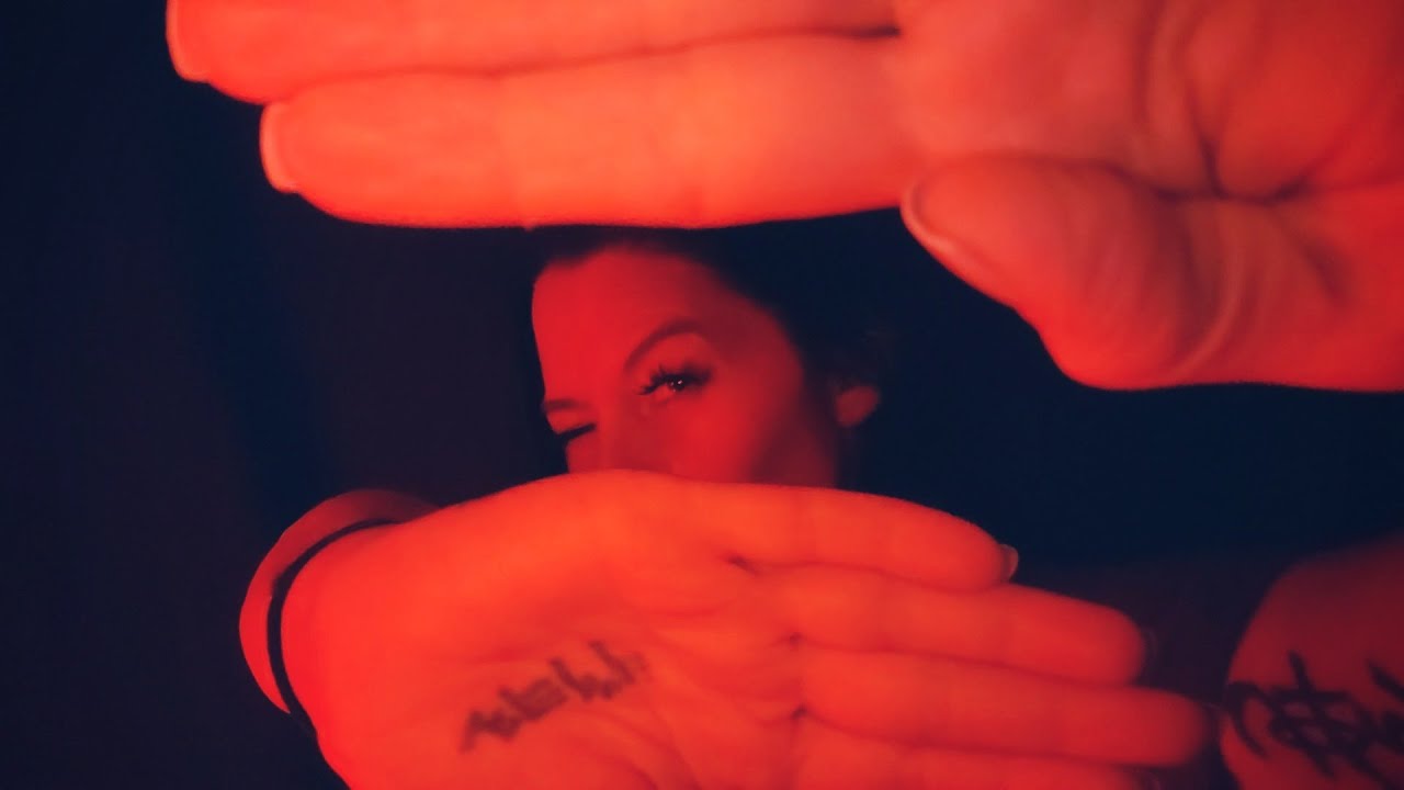 ASMR- Seeing A Scary Movie w/ Your Bestie (Shushing, Mouth & Eye Covering)