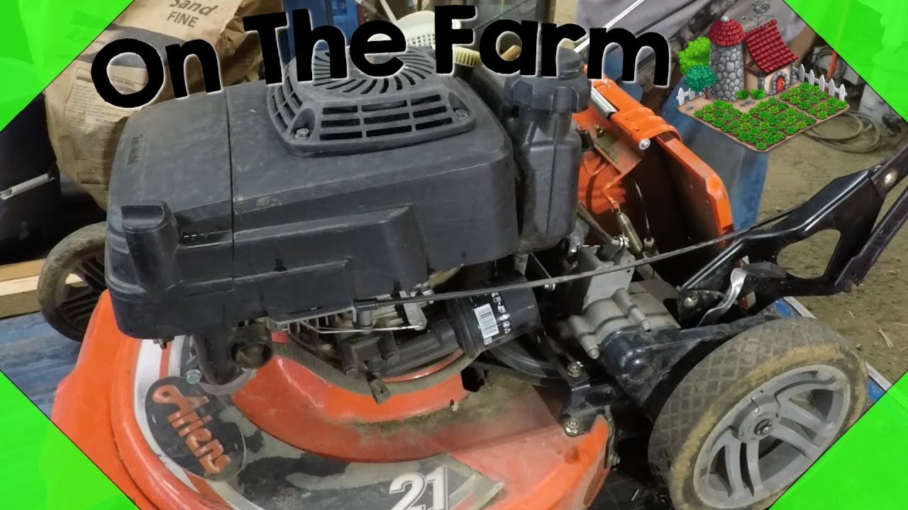 On the Farm Episode 156: REPAIRING a 21 INCH ARIENS LAWN MOWER