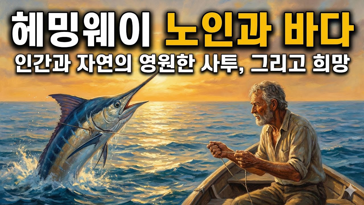 [핵심 요약] 노인과 바다: 어니스트 헤밍웨이 (The Old Man and the Sea · 5분 핵심 요약·AI 심층 분석 · 핵심 주제·인사이트·정리)